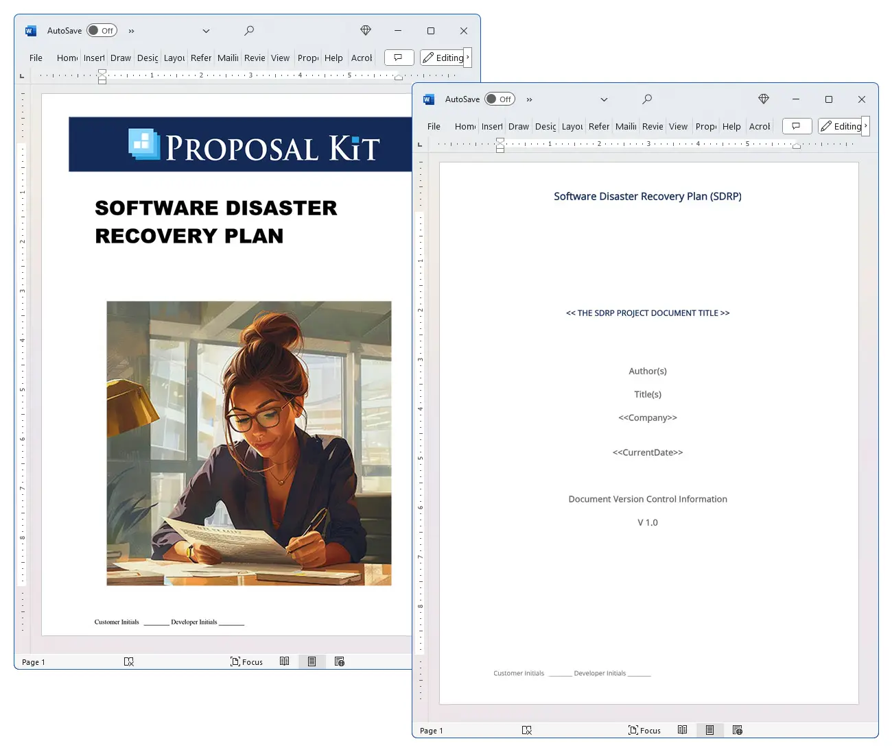 Software Disaster Recovery Plan Concepts