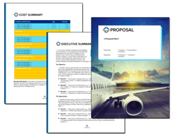 Business Proposal Software and Templates Aerospace #3
