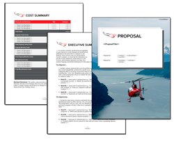 Business Proposal Software and Templates Aerospace #5