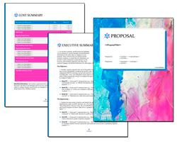 Business Proposal Software and Templates Artsy #10