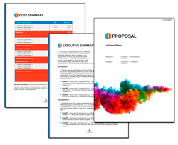 Business Proposal Software and Templates Artsy #12
