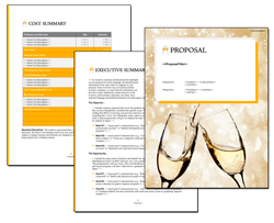 Event Party Planner Services Proposal (French)