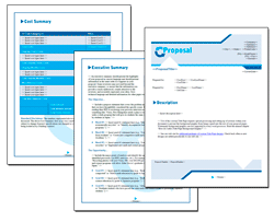 Business Proposal Software and Templates Classic #12