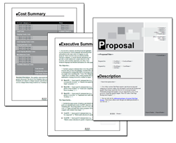 Business Proposal Software and Templates Classic #1