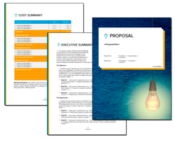 Business Proposal Software and Templates Concepts #17