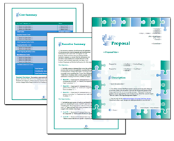 Business Proposal Software and Templates Concepts #2