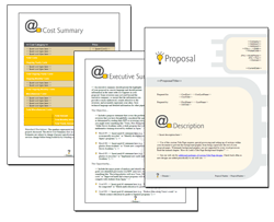 Business Proposal Software and Templates Concepts #7