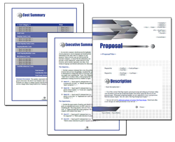 Business Proposal Software and Templates Construction #1