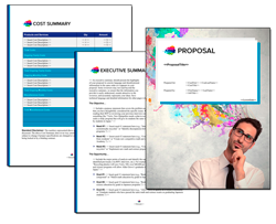 Business Proposal Software and Templates Contemporary #21