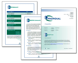 Business Proposal Software and Templates Contemporary #3