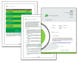 Business Proposal Software and Templates Environmental #3