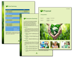 Business Proposal Software and Templates Environmental #4