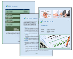 Illustration of Proposal Pack Financial #4