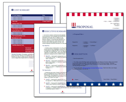 Business Proposal Software and Templates Flag #2