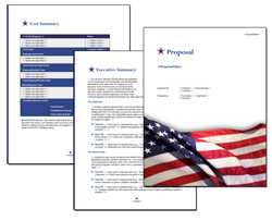 Business Proposal Software and Templates Flag #6
