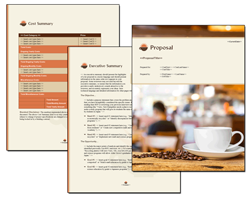 Business Proposal Software and Templates Food #4