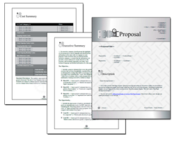Business Proposal Software and Templates Industrial #1