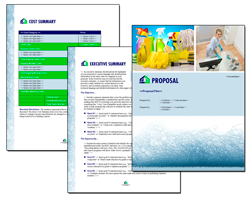 Illustration of Proposal Pack Janitorial #3
