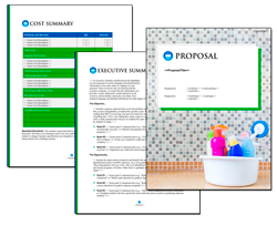 Business Proposal Software and Templates Janitorial #4
