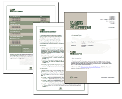 Business Proposal Software and Templates Military #1