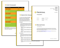 Business Proposal Software and Templates Minimalist #2