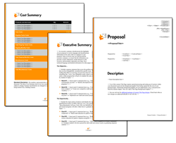 Business Proposal Software and Templates Minimalist #7