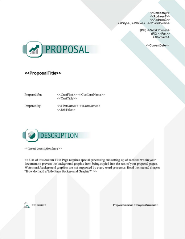 Proposal Pack Business #15 Title Page