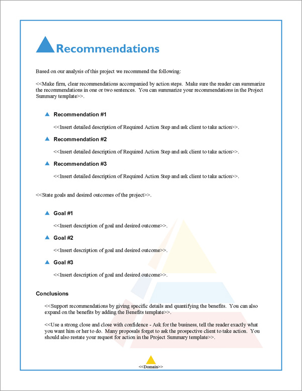Proposal Pack Artsy #6 Recommendations Page