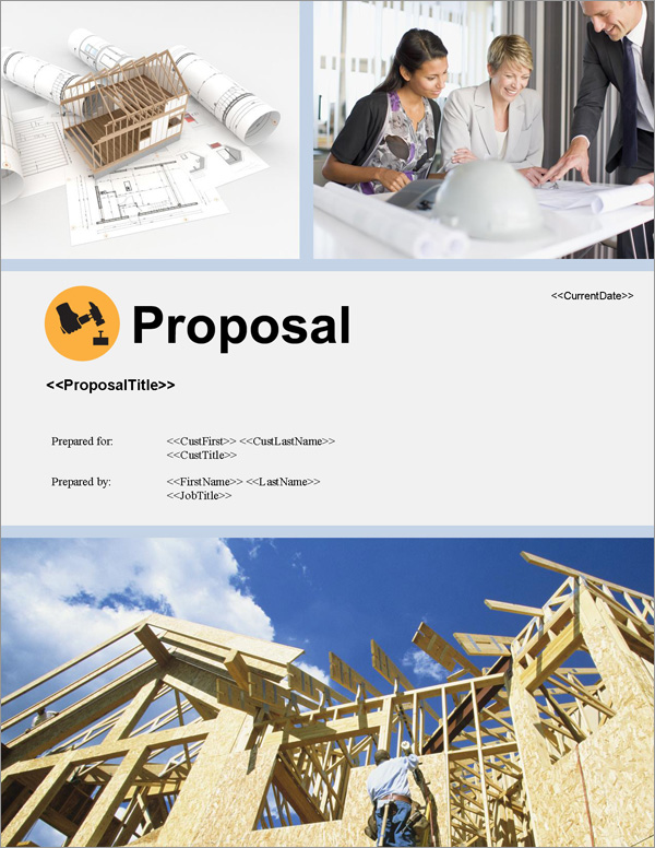 Proposal Pack Construction #5 Title Page
