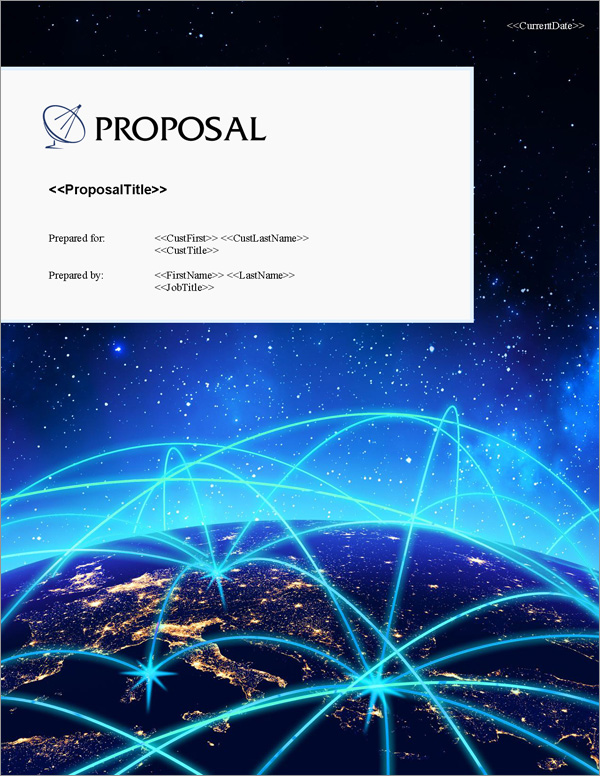 Proposal Pack Telecom #4 Title Page