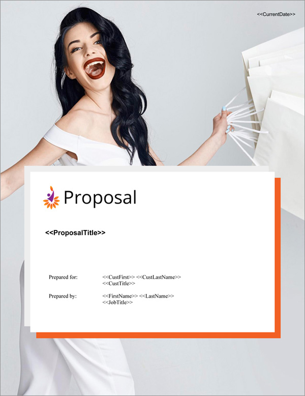 Proposal Pack Contemporary #17 Title Page