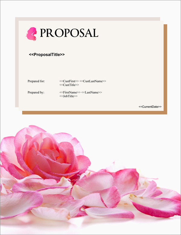 Proposal Pack Elegant #4 Title Page