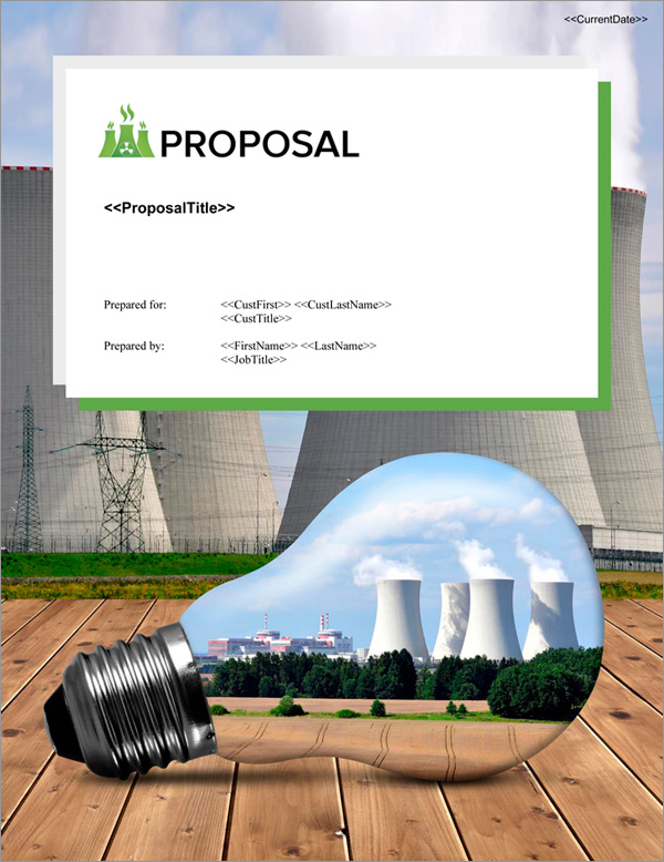 Proposal Pack Energy #11 Title Page