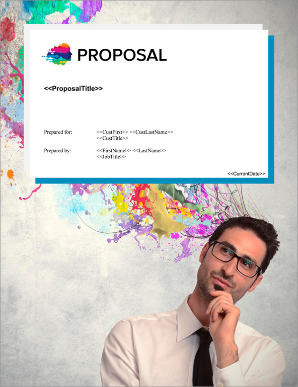 Proposal Pack Contemporary #21 Title Page