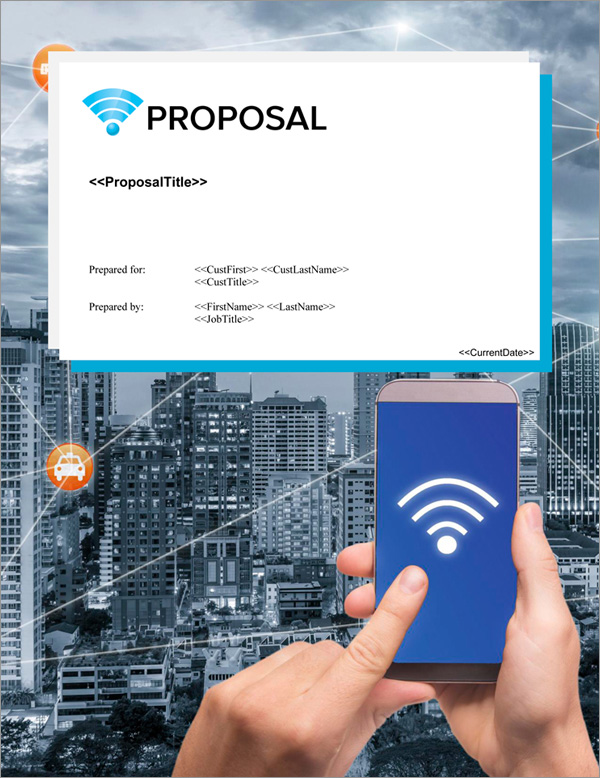 Proposal Pack Wireless #4 Title Page