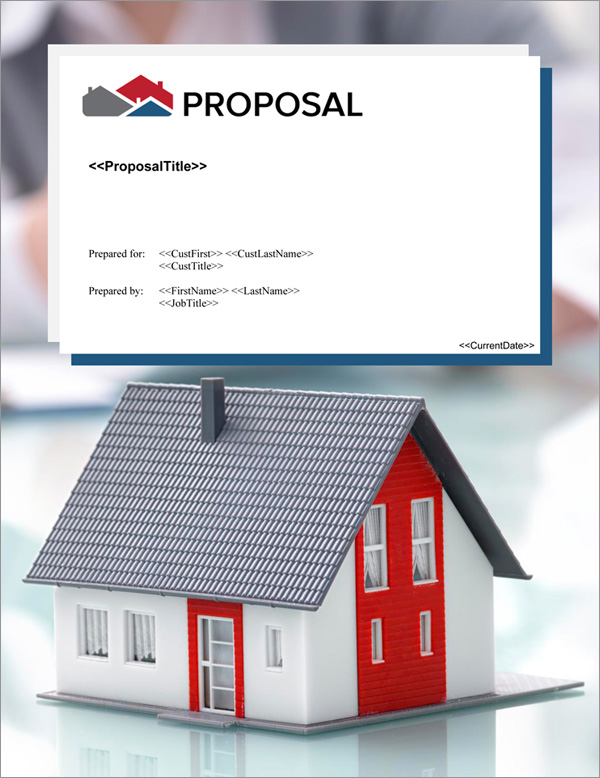 Proposal Pack Real Estate #7 Title Page