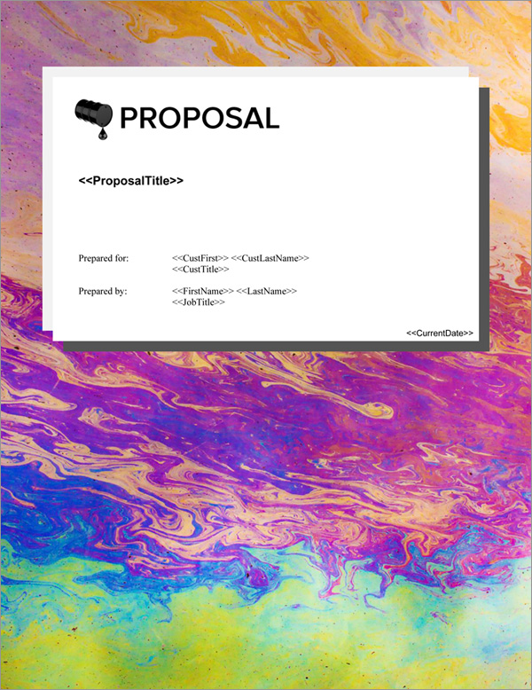 Proposal Pack Environmental #6 Title Page