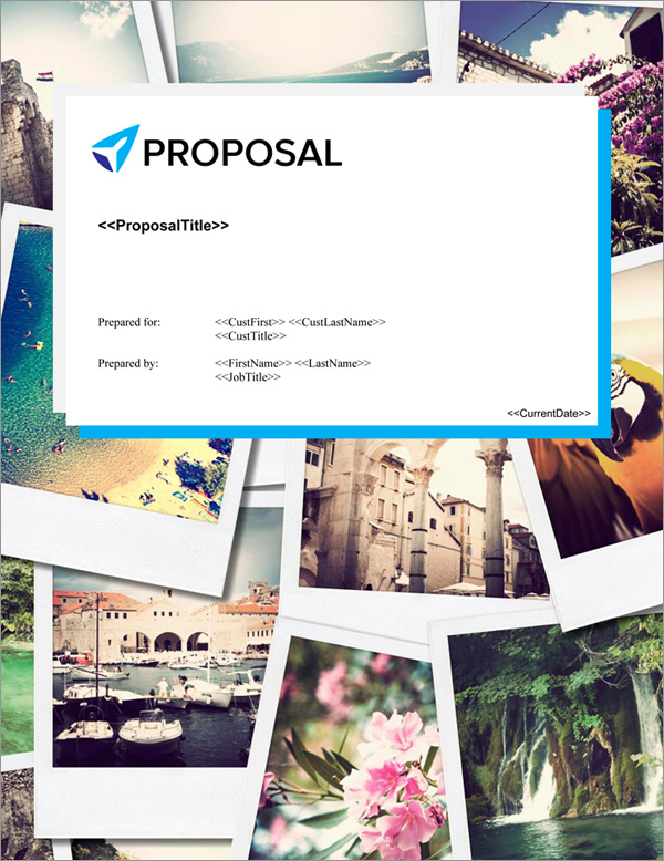 Proposal Pack Travel #5 Title Page
