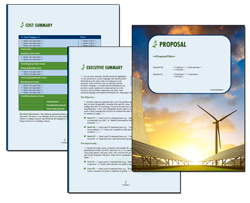 Energy Efficiency Sample Proposal
