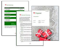 Business Proposal Software and Templates Seasonal #3
