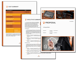 Illustration of Proposal Pack Software #2