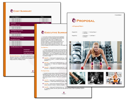 Business Proposal Software and Templates Sports #6