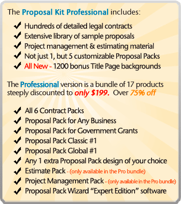 Proposal Kit Professional