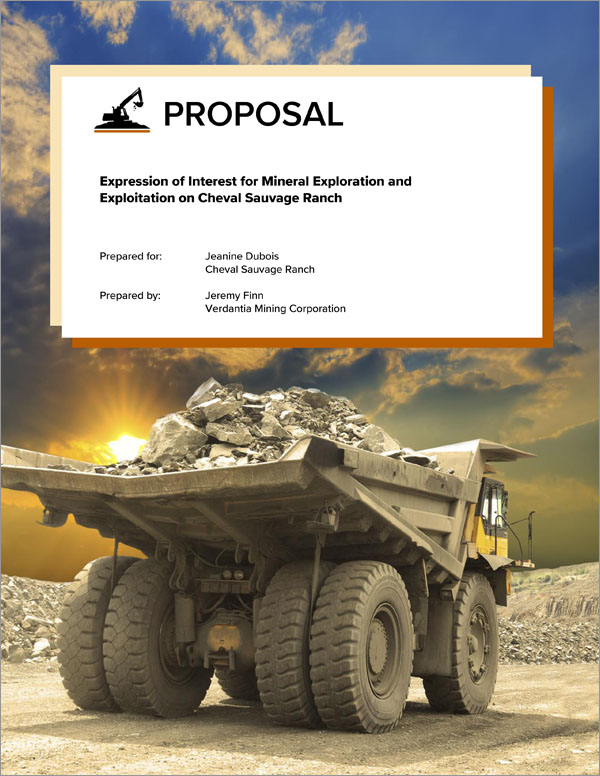 Proposal Pack Mining #3 Title Page
