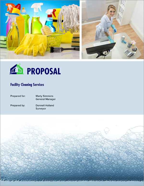 Proposal Pack Janitorial #3