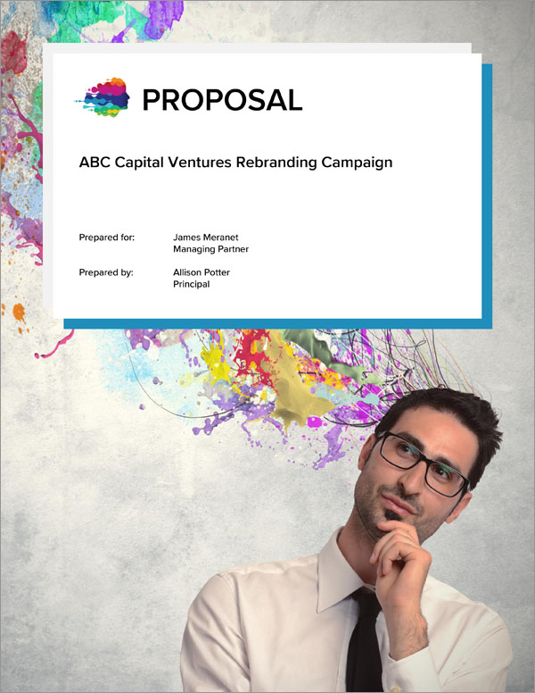 Proposal Pack Contemporary #21 Title Page