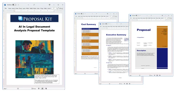 Proposal Pack for Any Business Screenshot of Pages