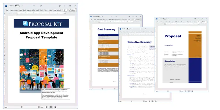Proposal Pack for Any Business Screenshot of Pages