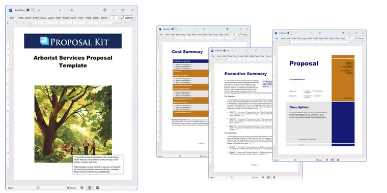 Proposal Pack for Any Business Screenshot of Pages