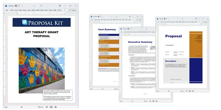 Proposal Pack for Any Business Screenshot of Pages